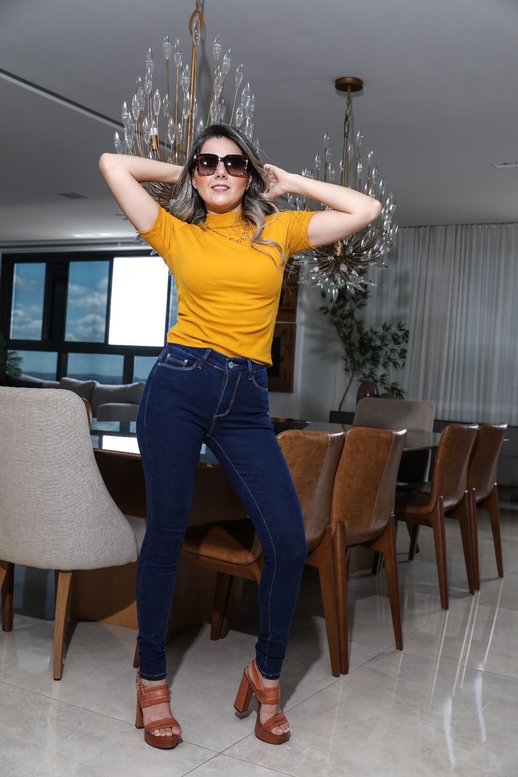 Calça Jeans Empina Bumbum